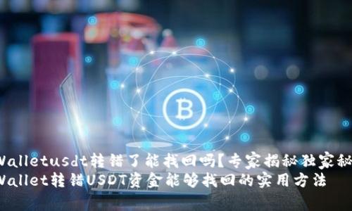 tpWalletusdt转错了能找回吗？专家揭秘独家秘诀！
tpWallet转错USDT资金能够找回的实用方法
